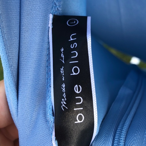 Blue Midlength Dress - Picture 4 of 5